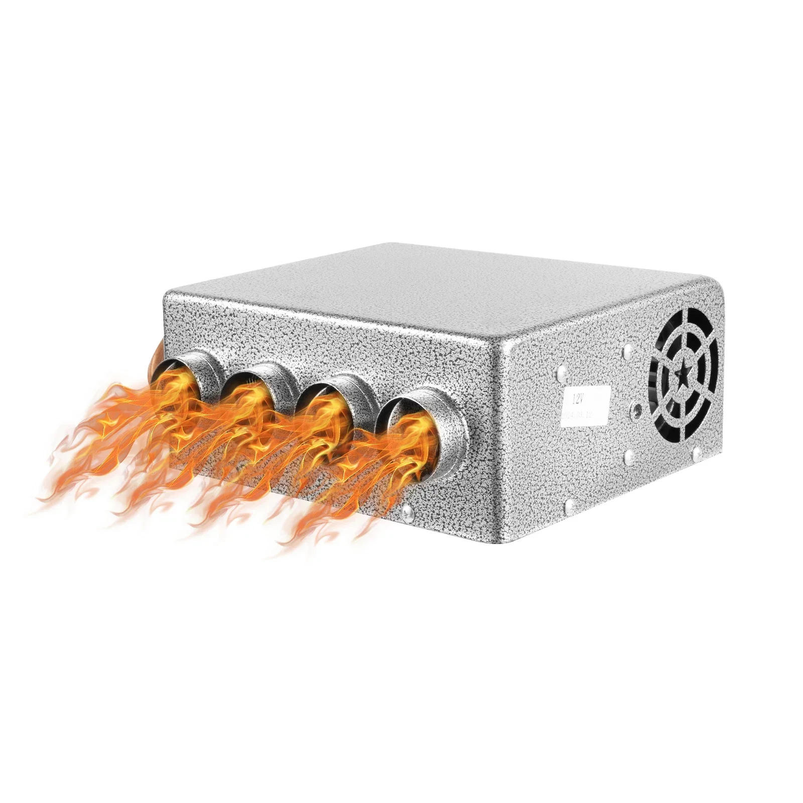 12V 8A Portable Car Heater with 4-Hose Multi-Vehicle Auto Accessory for Trucks, RVs & Sedans (On-Board Installation)
12V 8A Portable Car Heater with 4-Hose Multi-Vehicle Auto Accessory for Trucks, RVs & Sedans (On-Board Installation)