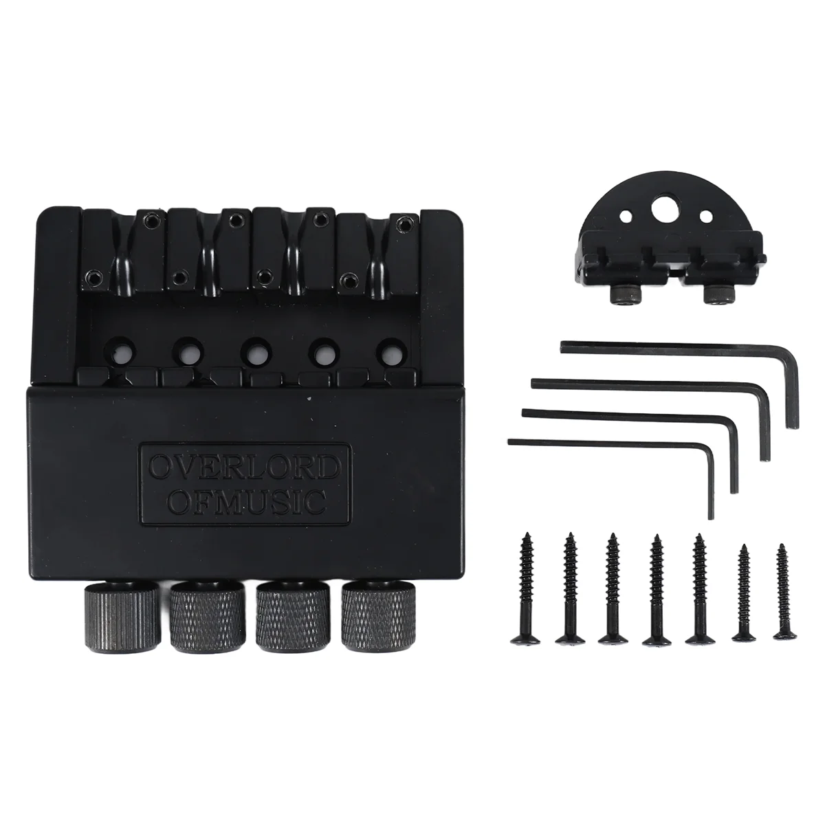 1 Set 4 String Headless Bass Guitar Bridge System Electric Bass Part for Headless Electric Bass Replacement
1 Set 4 String Headless Bass Guitar Bridge System Electric Bass Part for Headless Electric Bass Replacement
