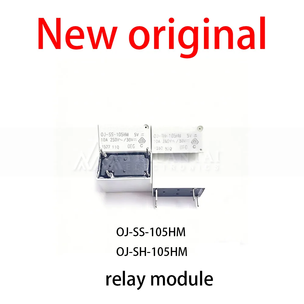 10Pcs/Lot New original OJ-SS-105HM OJ-SH-105HM relay module
10Pcs/Lot New original OJ-SS-105HM OJ-SH-105HM relay module