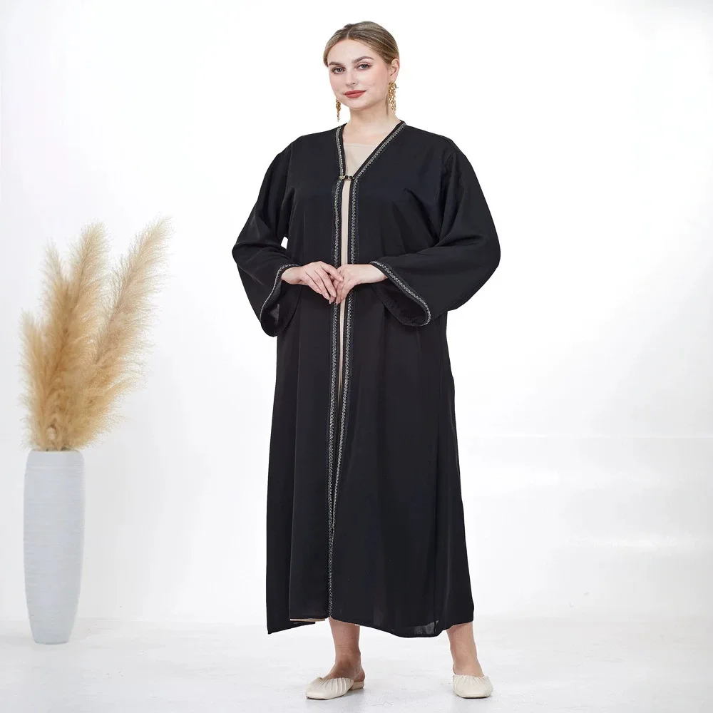 Eid Abaya Women Dresses Cardigan Robe Muslim Open Abayas Islam Jalabiya Ramadan Vestidos Morocco Long Dress Dubai Kaftan 2026
Eid Abaya Women Dresses Cardigan Robe Muslim Open Abayas Islam Jalabiya Ramadan Vestidos Morocco Long Dress Dubai Kaftan 2026