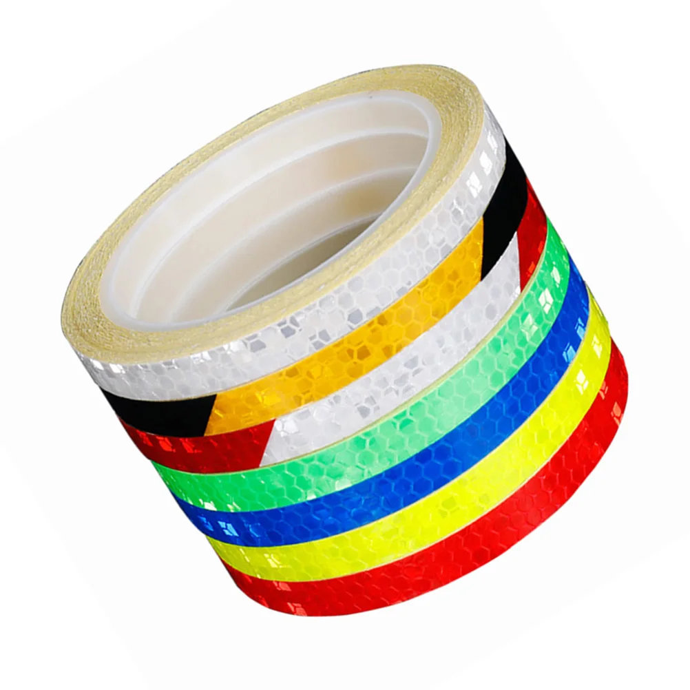 7pcs Wheel Reflective Stickers Waterproof Accessories Tape Safety Stickers for Motorcycles Bicycles (1cm Width, 8m Length)
7pcs Wheel Reflective Stickers Waterproof Accessories Tape Safety Stickers for Motorcycles Bicycles (1cm Width, 8m Length)