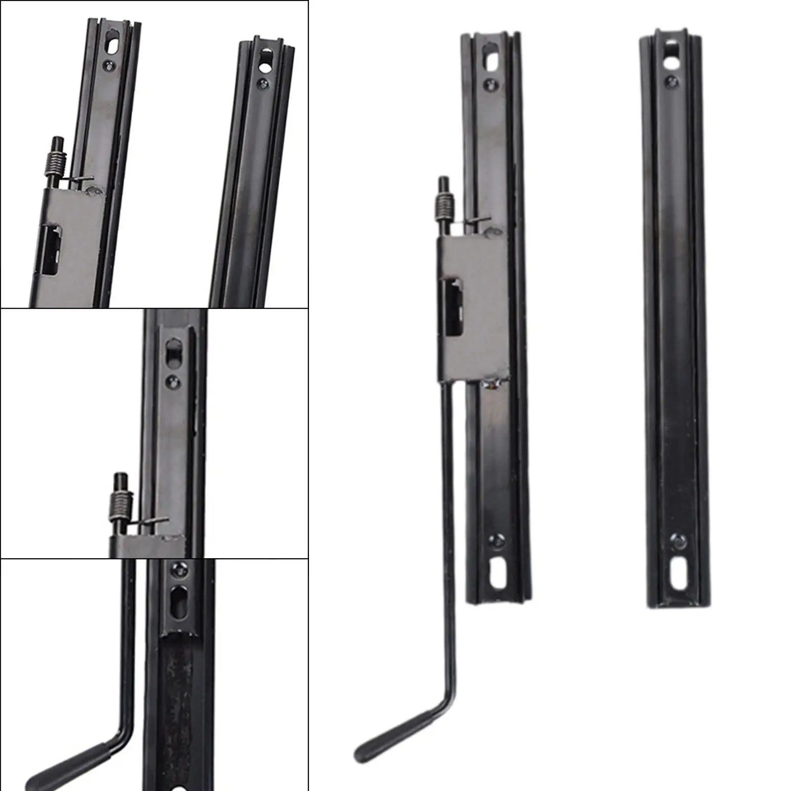 2 Pieces Auto Seat Slides Vehicle Sliding Rail Adjustable Professional Seat Adjuster for Tractor Seat Four-wheel Vehicle
2 Pieces Auto Seat Slides Vehicle Sliding Rail Adjustable Professional Seat Adjuster for Tractor Seat Four-wheel Vehicle