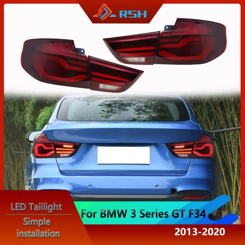 Car Taillight For BMW 3 Series GT F34 Tail Light Assembly 2013-2020 Modified Old To New LED Driving Turn Signal Reverse light
Car Taillight For BMW 3 Series GT F34 Tail Light Assembly 2013-2020 Modified Old To New LED Driving Turn Signal Reverse light