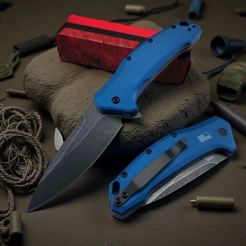 KS Link 1776NBBW Knife Flipper Assisted Folder Sharp Blade Blue Aluminum Handle Outdoor Pocket Self Defense Folding Knifes
KS Link 1776NBBW Knife Flipper Assisted Folder Sharp Blade Blue Aluminum Handle Outdoor Pocket Self Defense Folding Knifes