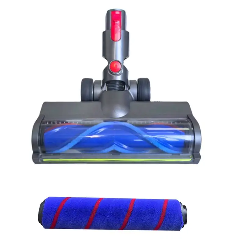 Комплект насадок для пылесосов Dyson V7 V8 V10 V11 V15: мягкая роликовая щетка с V-образными щетинками и зелеными светодиодами, насадка для пола
Комплект насадок для пылесосов Dyson V7 V8 V10 V11 V15: мягкая роликовая щетка с V-образными щетинками и зелеными светодиодами, насадка для пола