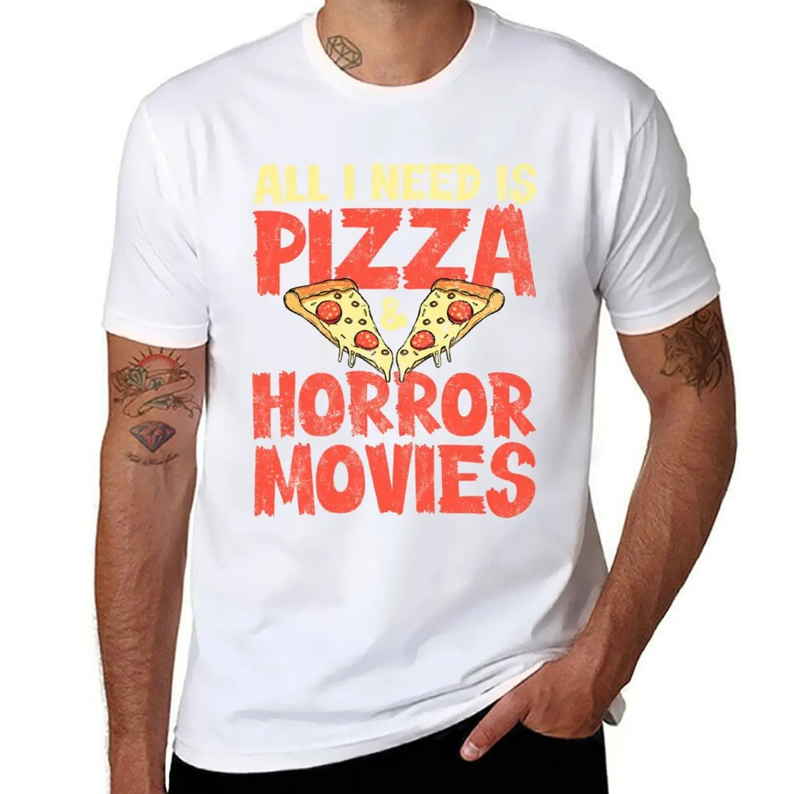 Pizza Horror Movies T-Shirt man t shirts high quality luxury brand funny t shirts man T-Shirt
Pizza Horror Movies T-Shirt man t shirts high quality luxury brand funny t shirts man T-Shirt