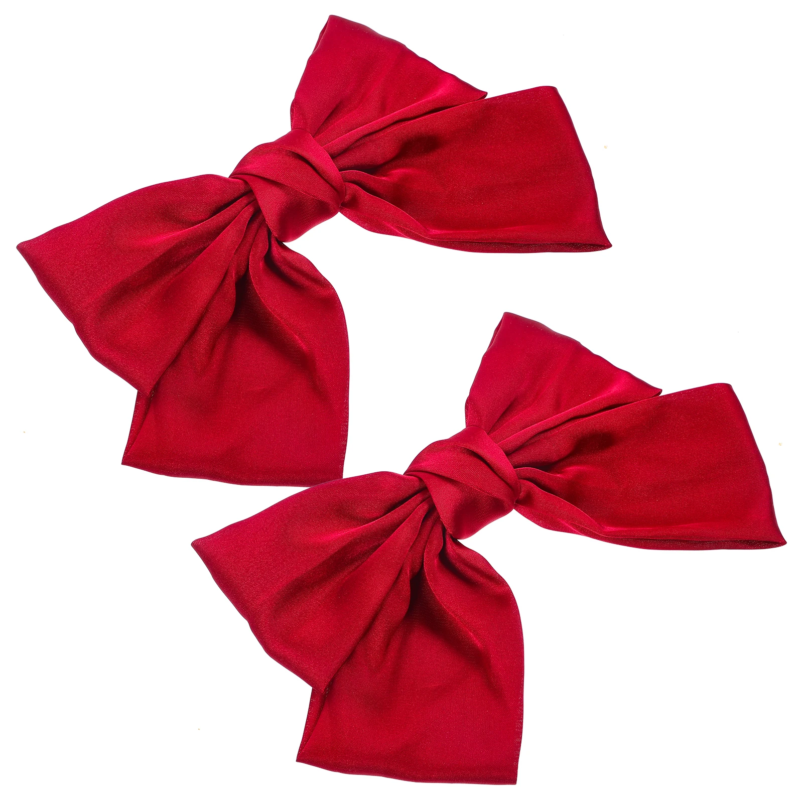2pcs Large Bow Hair Clips Red Color Durable Stylish Accessories for Women Girls Daily Use Wedding Party Gifts
2pcs Large Bow Hair Clips Red Color Durable Stylish Accessories for Women Girls Daily Use Wedding Party Gifts