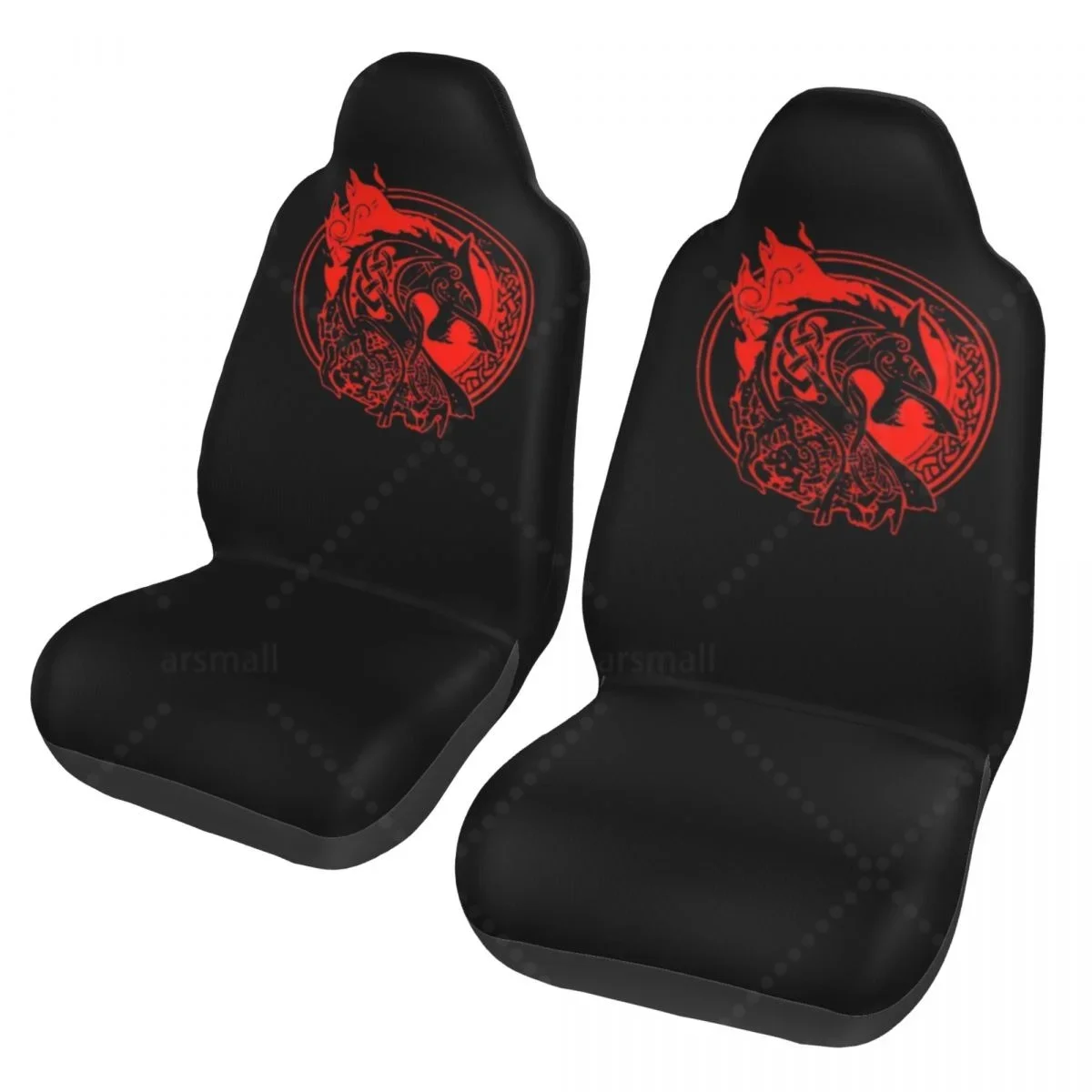 Viking Wolf Knot Fenrir 2 шт. чехол на автомобильное сиденье, противообрастающий и удобный защитный чехол, уникальный стиль
Viking Wolf Knot Fenrir 2 шт. чехол на автомобильное сиденье, противообрастающий и удобный защитный чехол, уникальный стиль