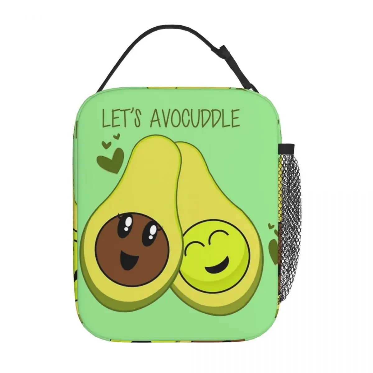 Милые термоизолированные ланч-пакеты Let's Avocuddle с изображением авокадо и фруктов для пикника, портативный пищевой контейнер, охлаждающий Ланч-бокс
Милые термоизолированные ланч-пакеты Let's Avocuddle с изображением авокадо и фруктов для пикника, портативный пищевой контейнер, охлаждающий Ланч-бокс