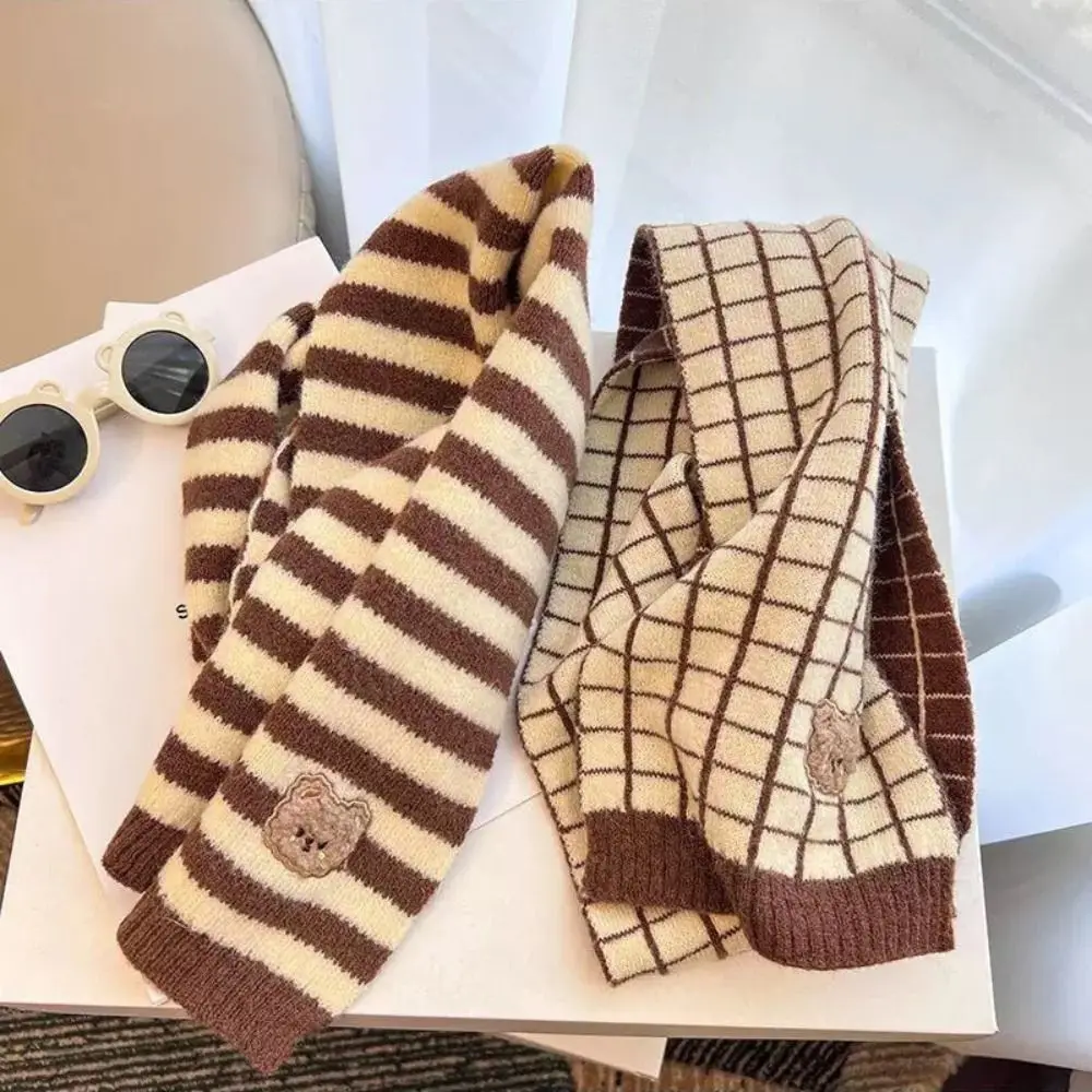 Cute Knitted Wool Plain Scarf Milk Tea Color Plain Neck Scarves Warm Baby Scarf
Cute Knitted Wool Plain Scarf Milk Tea Color Plain Neck Scarves Warm Baby Scarf