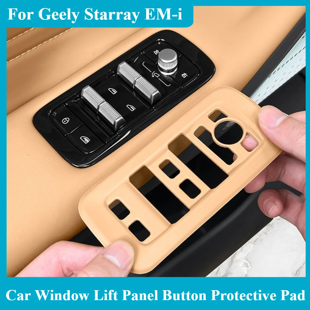 For Geely Starray EM-i Car Window Lift Panel Button Silicone Protective Pad Anti-scratch Dustproof Car Interior Accessories
For Geely Starray EM-i Car Window Lift Panel Button Silicone Protective Pad Anti-scratch Dustproof Car Interior Accessories