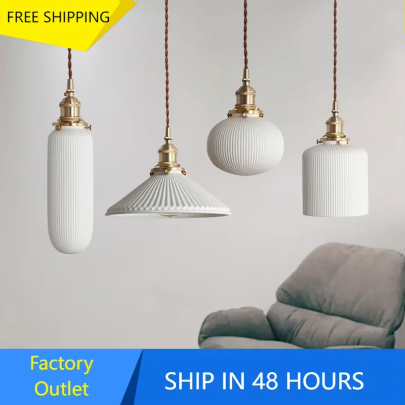 2025 White Ceramic Pendant Lights For Restaurant Cafe Bar Decoration Hanging Lamp Bedroom Bedside Hotel Decoration Ceiling Chand
2025 White Ceramic Pendant Lights For Restaurant Cafe Bar Decoration Hanging Lamp Bedroom Bedside Hotel Decoration Ceiling Chand