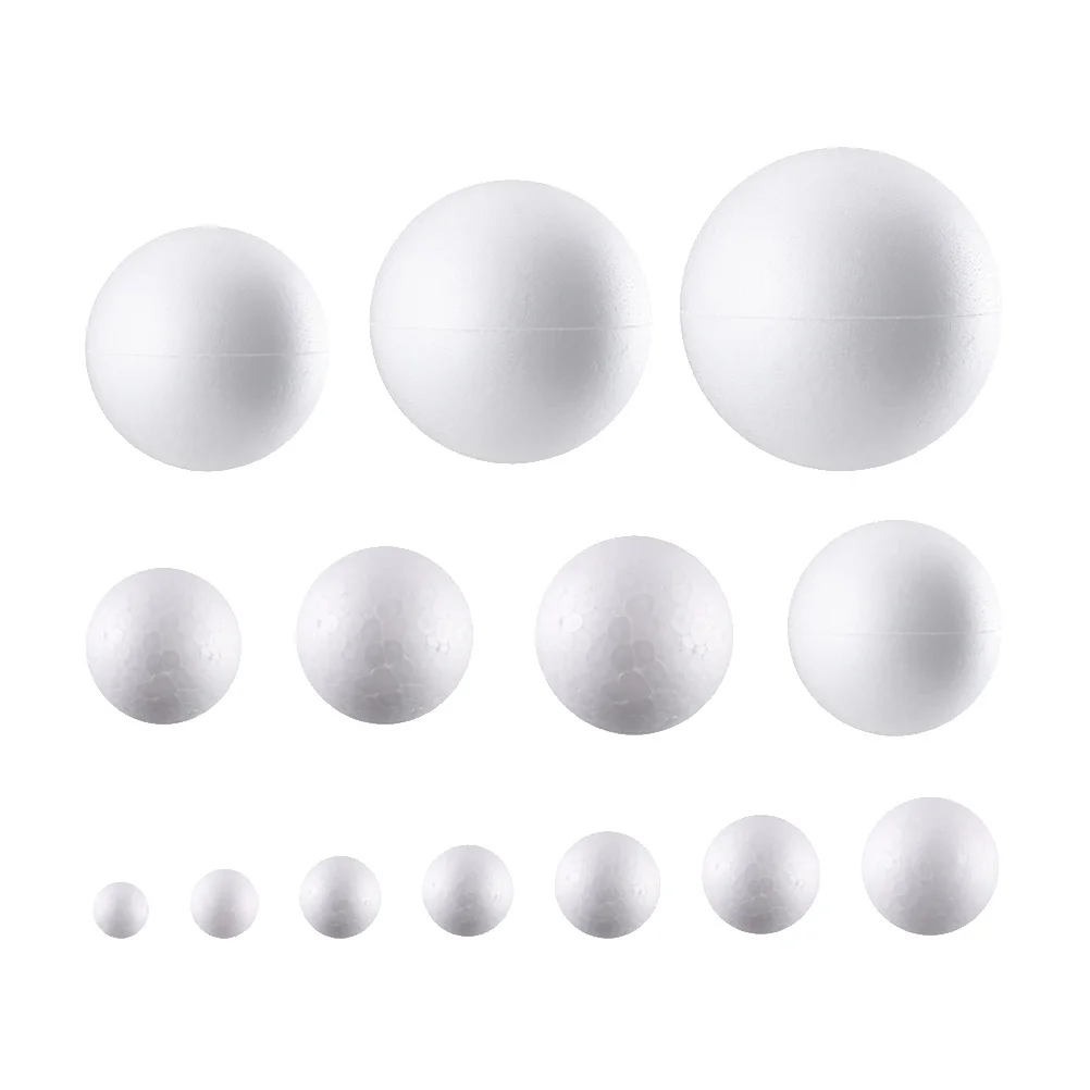 200Pcs White Craft Balls Foam Durable Eco Friendly DIY Painting Children Preschool Christmas Ornaments Ball Craft
200Pcs White Craft Balls Foam Durable Eco Friendly DIY Painting Children Preschool Christmas Ornaments Ball Craft