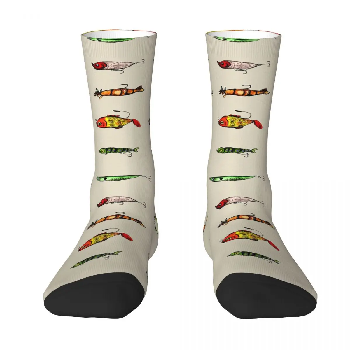 Lures Socks Harajuku Sweat Absorbing Stockings All Season Long Socks Accessories for Man's Woman's Birthday Present
Lures Socks Harajuku Sweat Absorbing Stockings All Season Long Socks Accessories for Man's Woman's Birthday Present