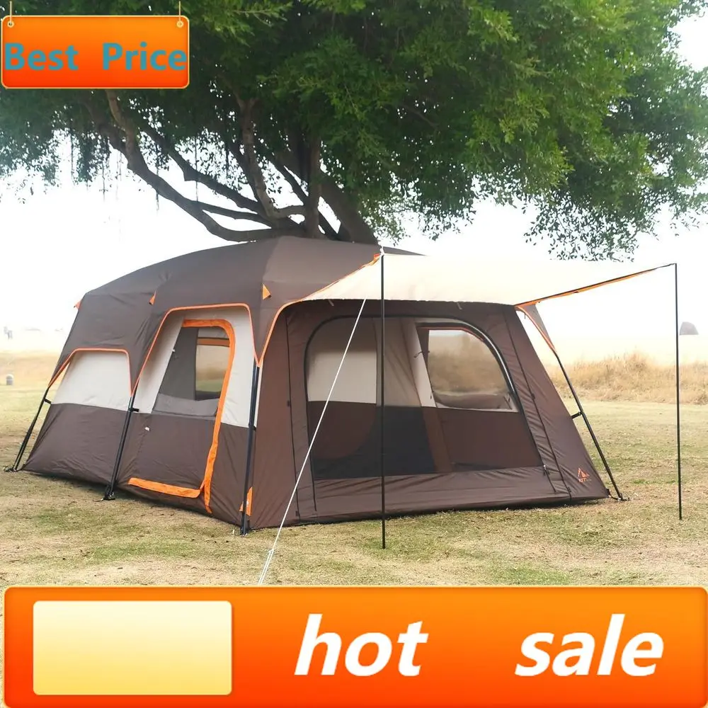 Акция! Просторная семейная палатка-кабина на 6-14 человек с 2 комнатами, 3 входами, 3 сетчатыми окнами, прямыми стенами, водонепроницаемая, двойная.
Акция! Просторная семейная палатка-кабина на 6-14 человек с 2 комнатами, 3 входами, 3 сетчатыми окнами, прямыми стенами, водонепроницаемая, двойная.