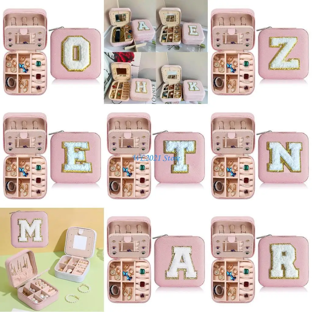 G5GC Portable Jewelry Boxes with Mirror Lightweight Earrings Necklace Jewelry Display Box Gifts for Girls Women
G5GC Portable Jewelry Boxes with Mirror Lightweight Earrings Necklace Jewelry Display Box Gifts for Girls Women