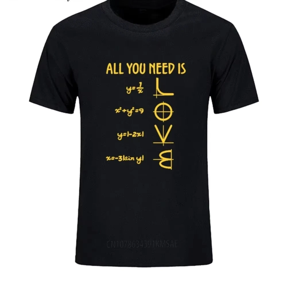 Funny Mathematics MenT Shirt Pun Pattern Tshirt Short-sleeved Cotton T-Shirt Women You Need Is Love Equations Men Tee Shirt
Funny Mathematics MenT Shirt Pun Pattern Tshirt Short-sleeved Cotton T-Shirt Women You Need Is Love Equations Men Tee Shirt