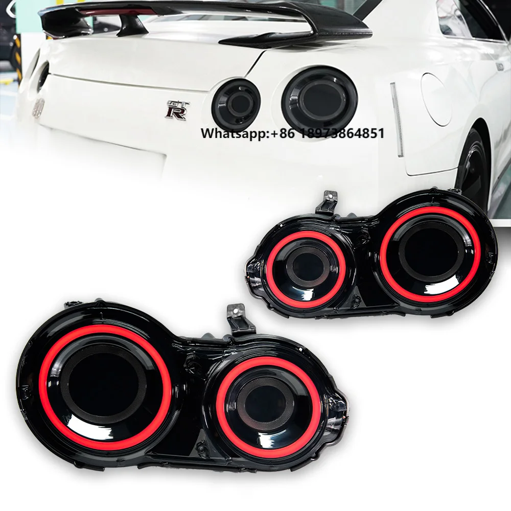 AKD Car Styling for Nissan GT-R R35 LED Tail Light 2009-2017 GTR R35 Valenti Rear Fog Brake Turn Signal Auto Accessories
AKD Car Styling for Nissan GT-R R35 LED Tail Light 2009-2017 GTR R35 Valenti Rear Fog Brake Turn Signal Auto Accessories