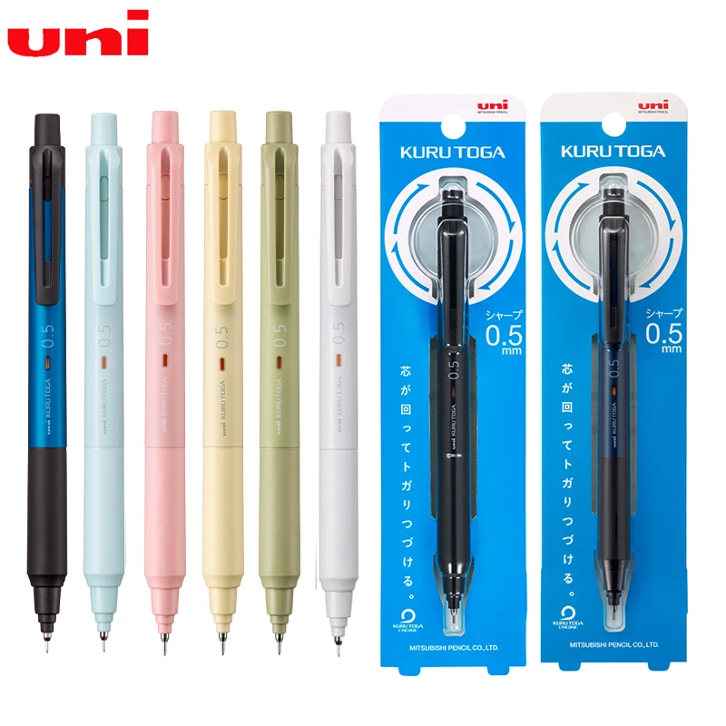Japan Stationery Uni Upgraded KURU TOGA Mechanical Pencil 0.5mm Automatic Rotation for Drawing Writing Back to School Supplies
Japan Stationery Uni Upgraded KURU TOGA Mechanical Pencil 0.5mm Automatic Rotation for Drawing Writing Back to School Supplies