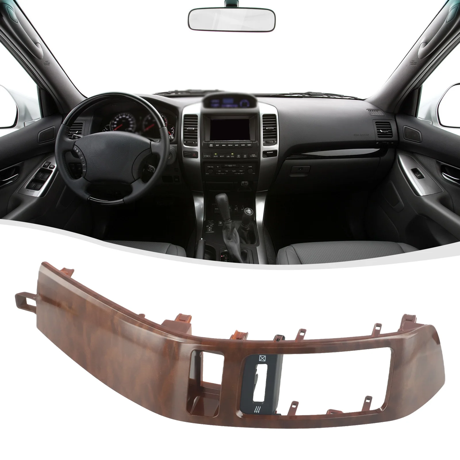 Для Toyota For Land автозапчасти, вентиляционные отверстия, панельный инструмент, водонепроницаемые автозапчасти, коричневые автомобильные аксессуары, пылезащитный комплект из пластика
Для Toyota For Land автозапчасти, вентиляционные отверстия, панельный инструмент, водонепроницаемые автозапчасти, коричневые автомобильные аксессуары, пылезащитный комплект из пластика