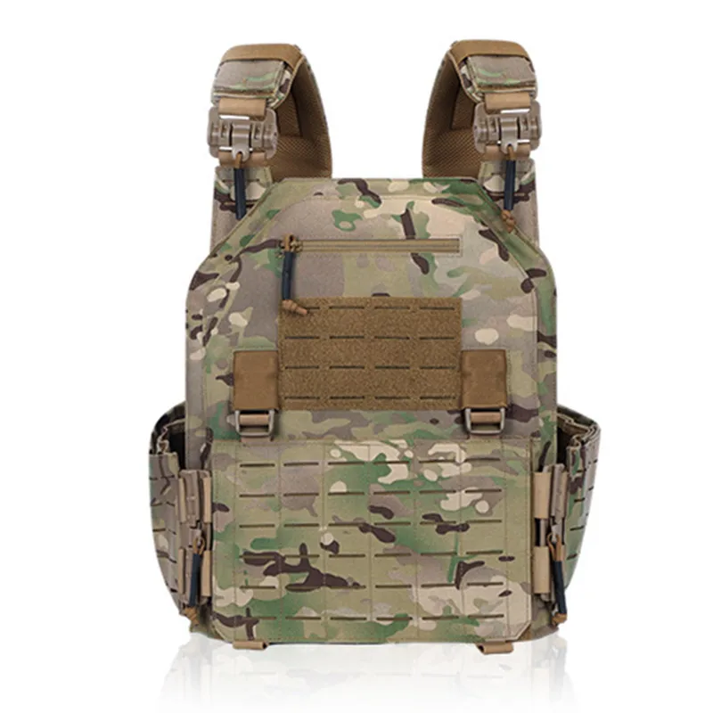 Quick Release Laser Cut Tactical Vest Chest Gear Plate Carrier QD Tactical Molle Vest Training Outdoor Hunting
Quick Release Laser Cut Tactical Vest Chest Gear Plate Carrier QD Tactical Molle Vest Training Outdoor Hunting