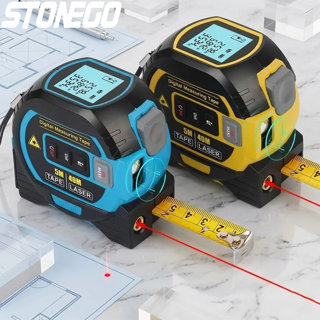 High Precision 40M 60M Laser Distance Meter Digital Measuring Tool 3 in 1 Laser Tape Measure Ruler Accuracy Construction Tools
High Precision 40M 60M Laser Distance Meter Digital Measuring Tool 3 in 1 Laser Tape Measure Ruler Accuracy Construction Tools