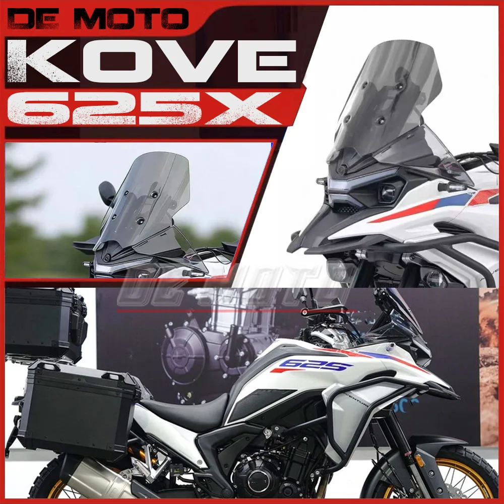 FOR Kove 625X Windshield Modification: Heightened Transparent Windshield With Chest Protection And Rain Shield.
FOR Kove 625X Windshield Modification: Heightened Transparent Windshield With Chest Protection And Rain Shield.