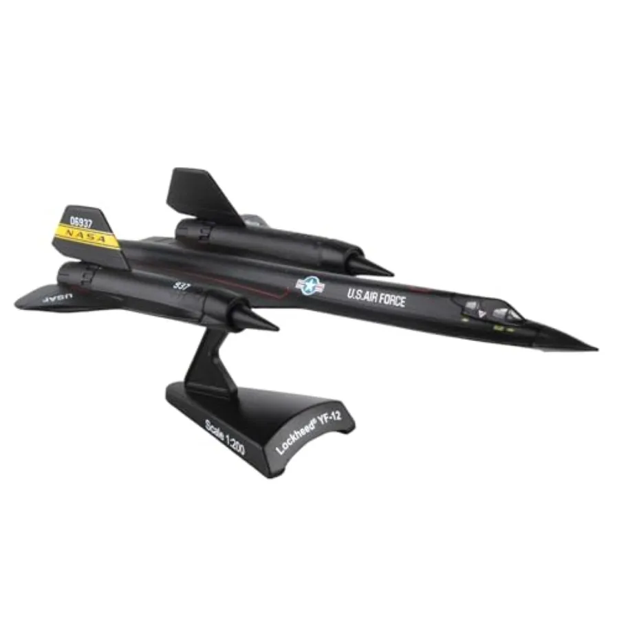 YF-12 1/200 Airplane Model Highly Detailed Die-Cast Collectible Blackbird Prototype Aircraft for Adult Collectors Ages 14+
YF-12 1/200 Airplane Model Highly Detailed Die-Cast Collectible Blackbird Prototype Aircraft for Adult Collectors Ages 14+