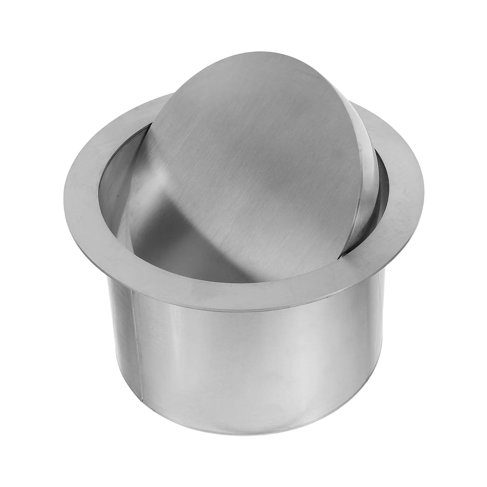 1pcs Flip Trash Can Lid 140Mm Stainless Steel Countertop Embedded Bin Cover For Kitchen Bathroom Office Built-In Waste Chute
1pcs Flip Trash Can Lid 140Mm Stainless Steel Countertop Embedded Bin Cover For Kitchen Bathroom Office Built-In Waste Chute