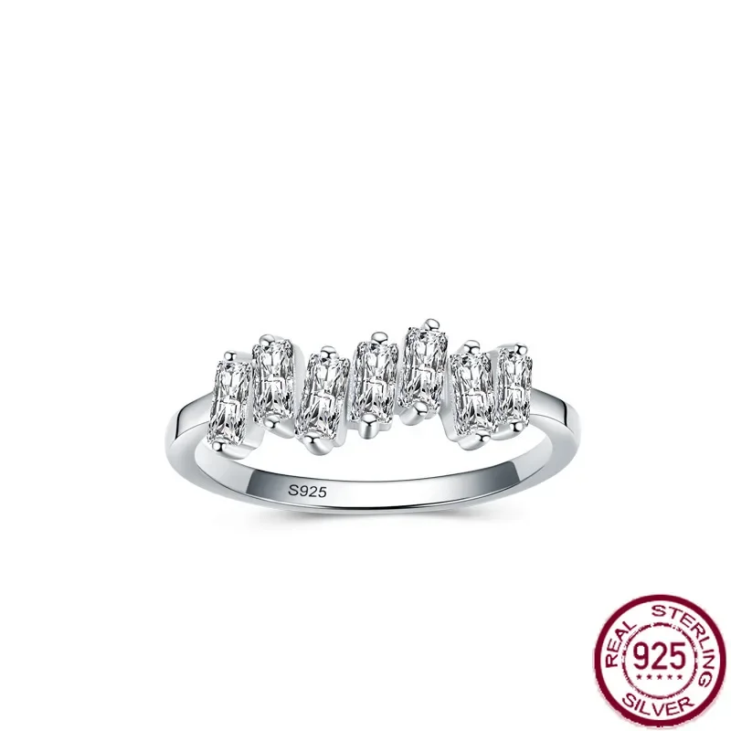 New 925 Silver Ring Women's Fashion Scattered Square Sugar Food Finger Ring Instagram High Grade Feeling Diamond Wedding Jewelry
New 925 Silver Ring Women's Fashion Scattered Square Sugar Food Finger Ring Instagram High Grade Feeling Diamond Wedding Jewelry