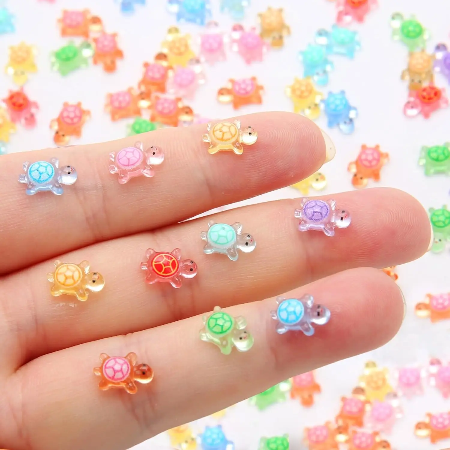 200 Pcs Glow in the Dark Mini Resin Turtles, Tiny Sea Animals for Fairy Garden Crafts
200 Pcs Glow in the Dark Mini Resin Turtles, Tiny Sea Animals for Fairy Garden Crafts
