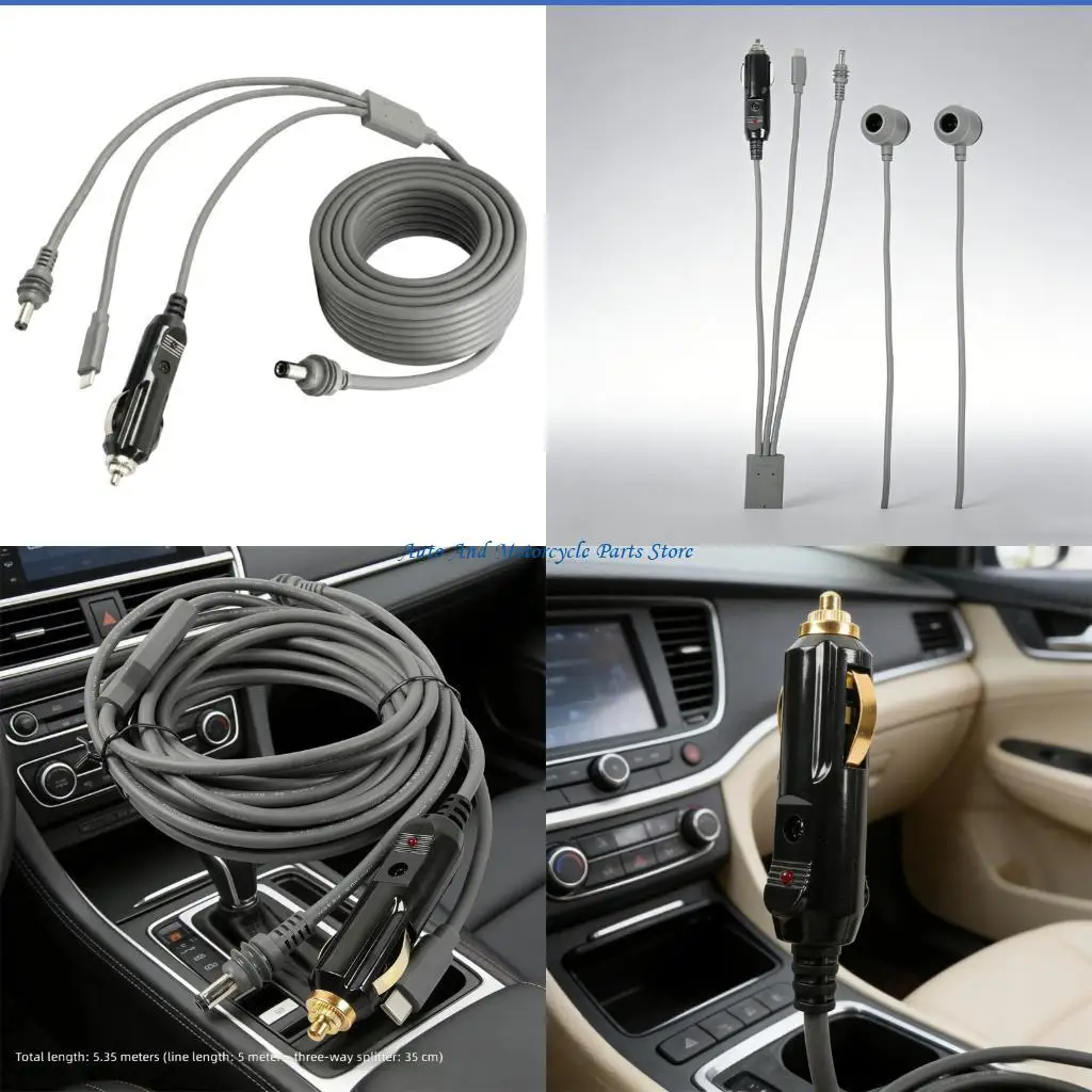 P9FD 16.4 Foot Vehicle Electricity Cord Featuring USB C 12V Socket And Electricity Converter Handles 100W Delivery
P9FD 16.4 Foot Vehicle Electricity Cord Featuring USB C 12V Socket And Electricity Converter Handles 100W Delivery