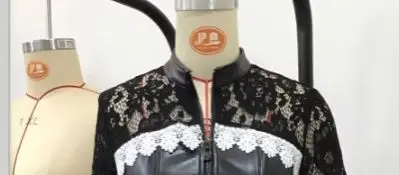 Women's Sexy PU Leather Mini Dress Lace Patchwork Long Sleeve Waist Cinching Zipper for Autumn Winter Party Fashion Dress
Women's Sexy PU Leather Mini Dress Lace Patchwork Long Sleeve Waist Cinching Zipper for Autumn Winter Party Fashion Dress