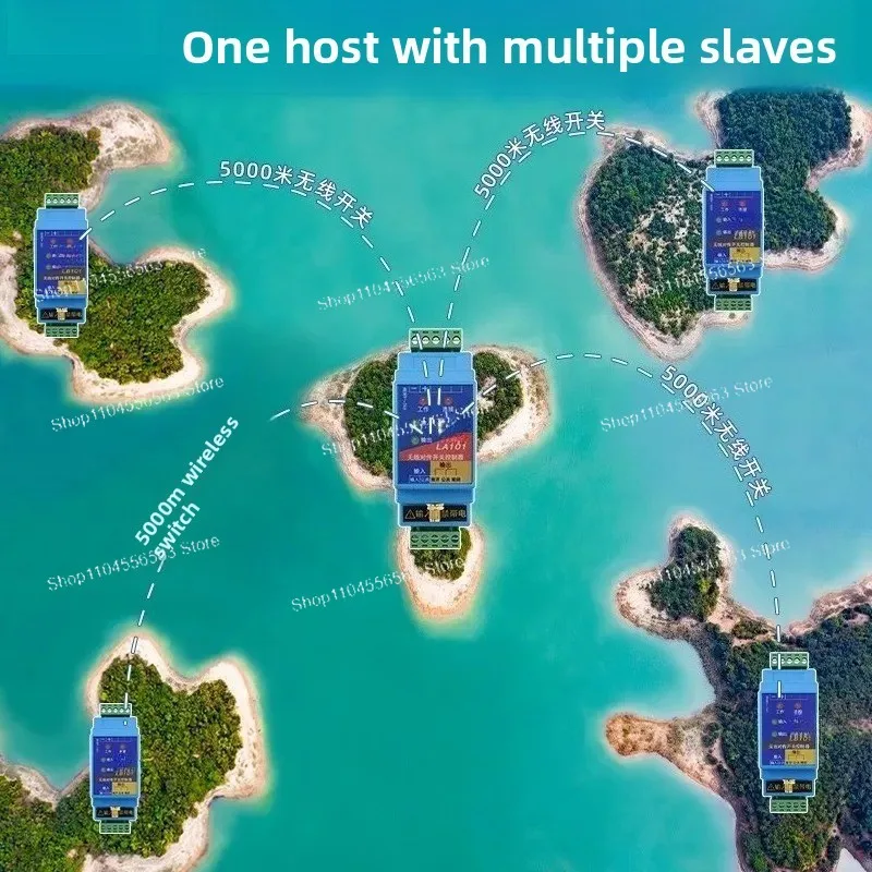 One-to-Many Wireless Remote Control Switch Module - Industrial Relay Transceiver for IoT Remote Control
One-to-Many Wireless Remote Control Switch Module - Industrial Relay Transceiver for IoT Remote Control