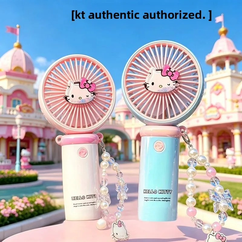 Genuine HelloKitty Cute Handheld Fan Student Portable Rechargeable Small Fan Three-speed Wind Power Long-lasting Battery Life
Genuine HelloKitty Cute Handheld Fan Student Portable Rechargeable Small Fan Three-speed Wind Power Long-lasting Battery Life