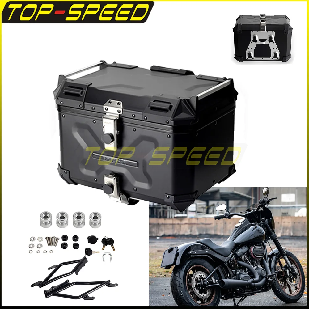 42L Aluminum Large Capacity Top Case For Harley FXLRST FXLR FLSB FXLRS 2018-2025 Motorcycle Trunk Luggage Tail Box Top Cases
42L Aluminum Large Capacity Top Case For Harley FXLRST FXLR FLSB FXLRS 2018-2025 Motorcycle Trunk Luggage Tail Box Top Cases