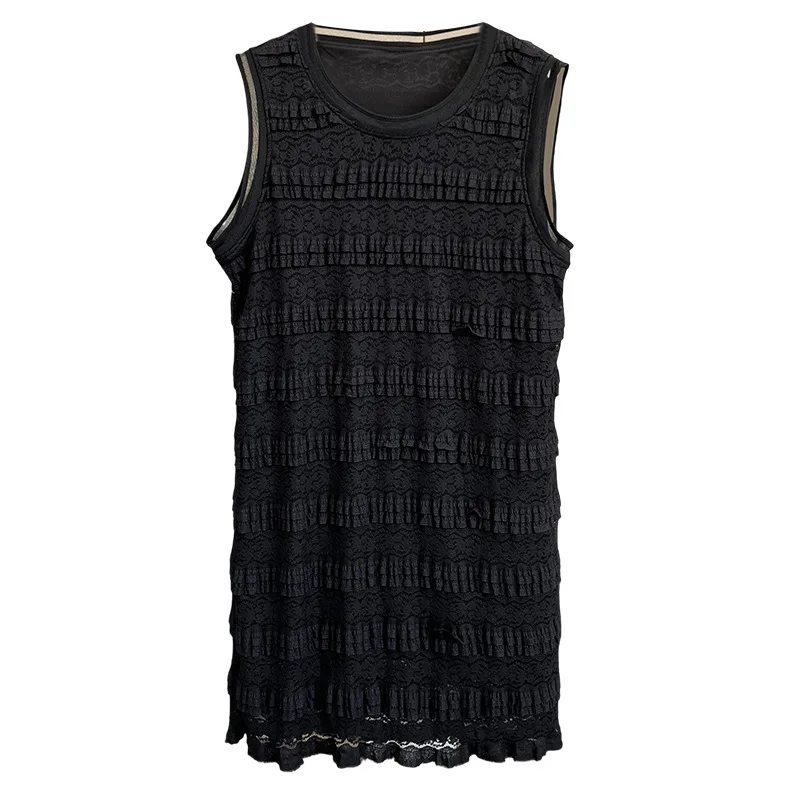 2025 Spring Summer Plus Size Women's New Temperament Stretch Cake Sundress 100kg Sleeveless Tank Dress
2025 Spring Summer Plus Size Women's New Temperament Stretch Cake Sundress 100kg Sleeveless Tank Dress