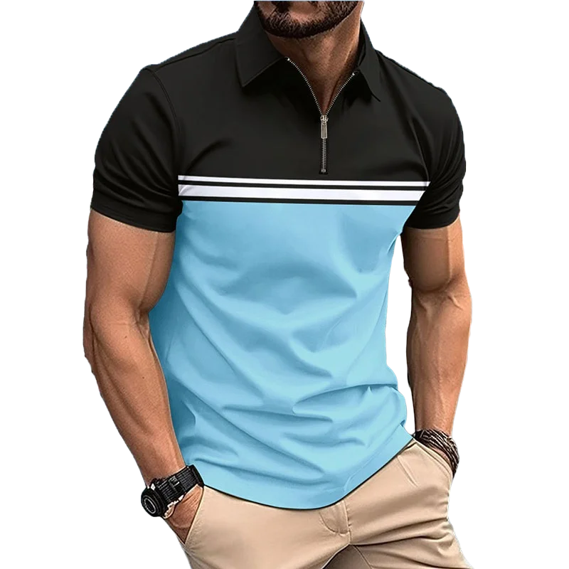 Men's Summer New Casual Short-Sleeved Polo Shirt Office Fashion T-Shirt Men's Breathable Polo-Shirt Men's Clothing
Men's Summer New Casual Short-Sleeved Polo Shirt Office Fashion T-Shirt Men's Breathable Polo-Shirt Men's Clothing