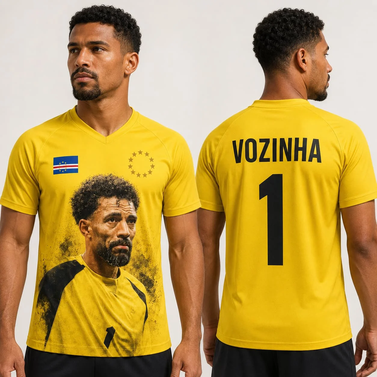 2026 Cape Verde Vozinha No.1 Goalkeeper Football Jersey Summer Sports T-Shirt Men Women Kid's Clothing Breathable Soccer Fan Tee
2026 Cape Verde Vozinha No.1 Goalkeeper Football Jersey Summer Sports T-Shirt Men Women Kid's Clothing Breathable Soccer Fan Tee