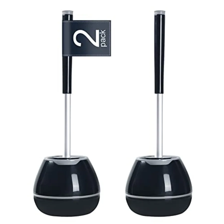 Curated Picks Toilet Brush and Holder 2 Packs, Silicone Toilet Bowl Brush with Tweezers for Bathroom, RV Cleaning-Black and Gre
Curated Picks Toilet Brush and Holder 2 Packs, Silicone Toilet Bowl Brush with Tweezers for Bathroom, RV Cleaning-Black and Gre