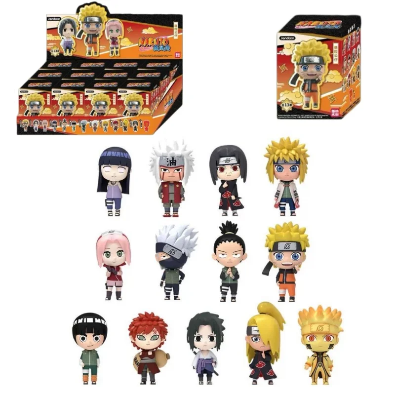 JANDOOM Original 9CM Anime Naruto Mini Figures Blind Box Uzumaki Shikamaru Kakashi Collection Model Toys
JANDOOM Original 9CM Anime Naruto Mini Figures Blind Box Uzumaki Shikamaru Kakashi Collection Model Toys