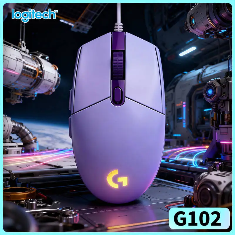 Игровая мышь Logitech G102 проводная, частота опроса 1000 Гц, 20 млн нажатий, RGB-подсветка для RTS-игр
Игровая мышь Logitech G102 проводная, частота опроса 1000 Гц, 20 млн нажатий, RGB-подсветка для RTS-игр