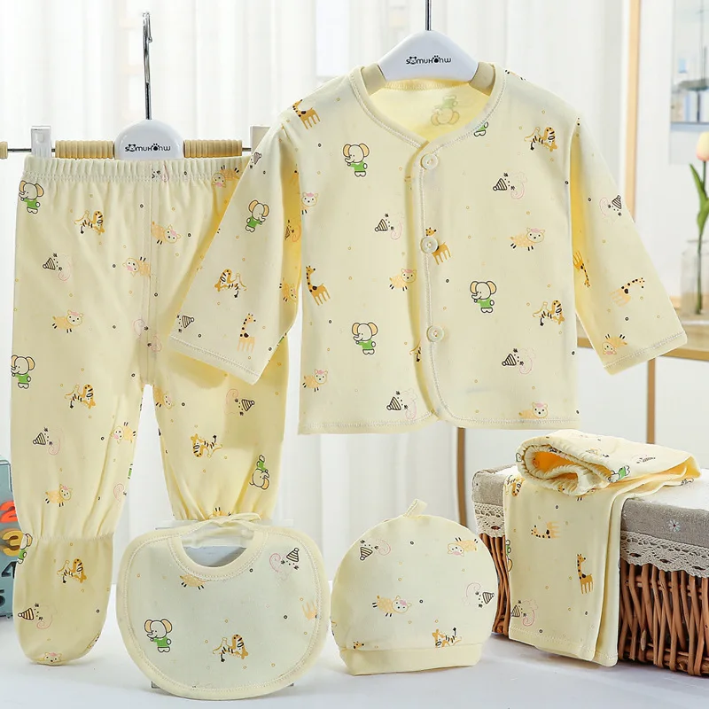 5Piece Spring Autumn Infant Boys Girls Clothes Cartoon Cute Print Tops+Pants Baby Clothing Newborn Sets For Hospital BC2467-1
5Piece Spring Autumn Infant Boys Girls Clothes Cartoon Cute Print Tops+Pants Baby Clothing Newborn Sets For Hospital BC2467-1