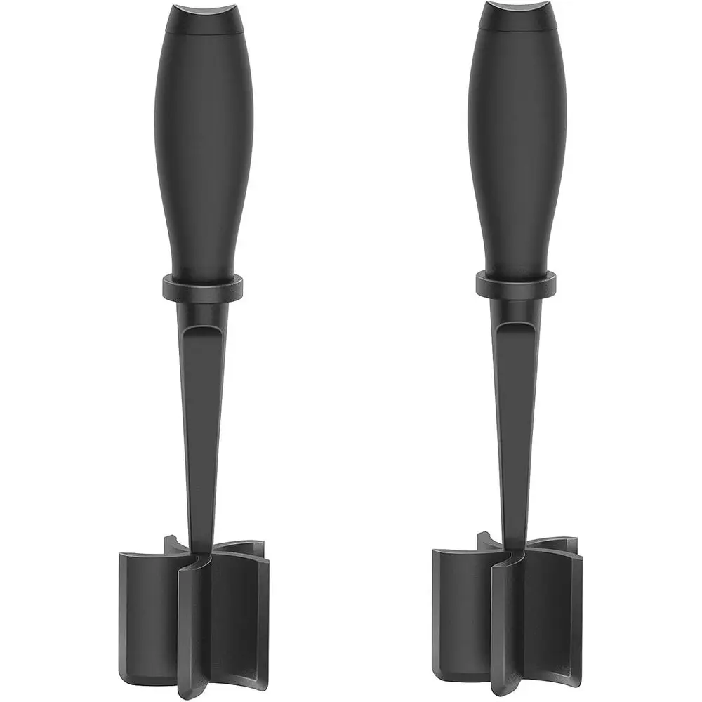 2-Pack Meat Choppers with 5 Curved Blades for Ground Meat, Masher Tool, Ideal for Burgers and More, Non-Scratch Nylon Utensils
2-Pack Meat Choppers with 5 Curved Blades for Ground Meat, Masher Tool, Ideal for Burgers and More, Non-Scratch Nylon Utensils