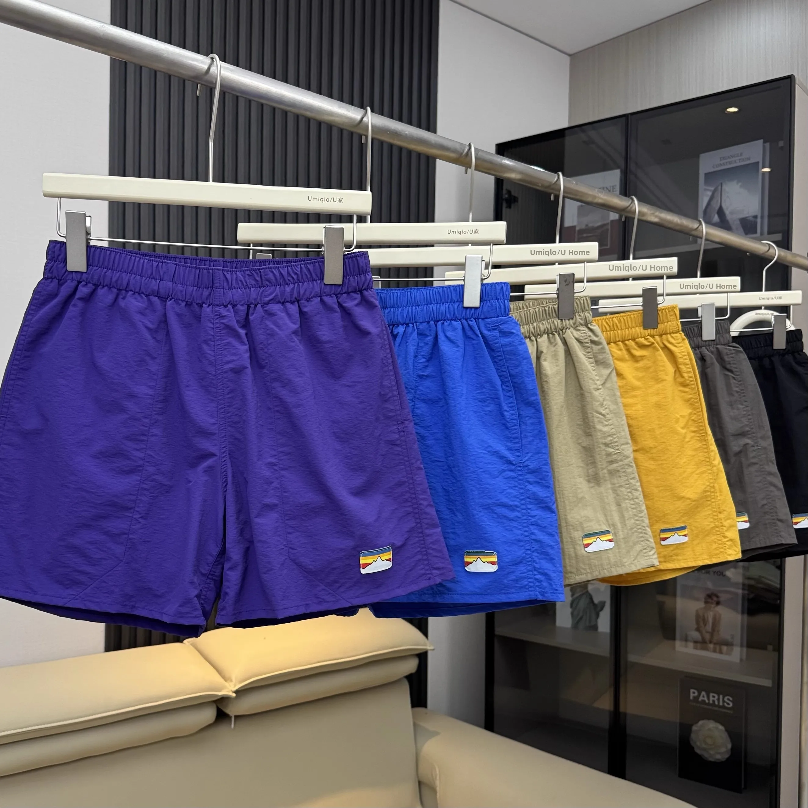 Summer Candy Color Unisex Quick Dry Loose Beach Sports Shorts Casual Straight Leg mid Waist Youthful Pure Color Fourths Pants
Summer Candy Color Unisex Quick Dry Loose Beach Sports Shorts Casual Straight Leg mid Waist Youthful Pure Color Fourths Pants