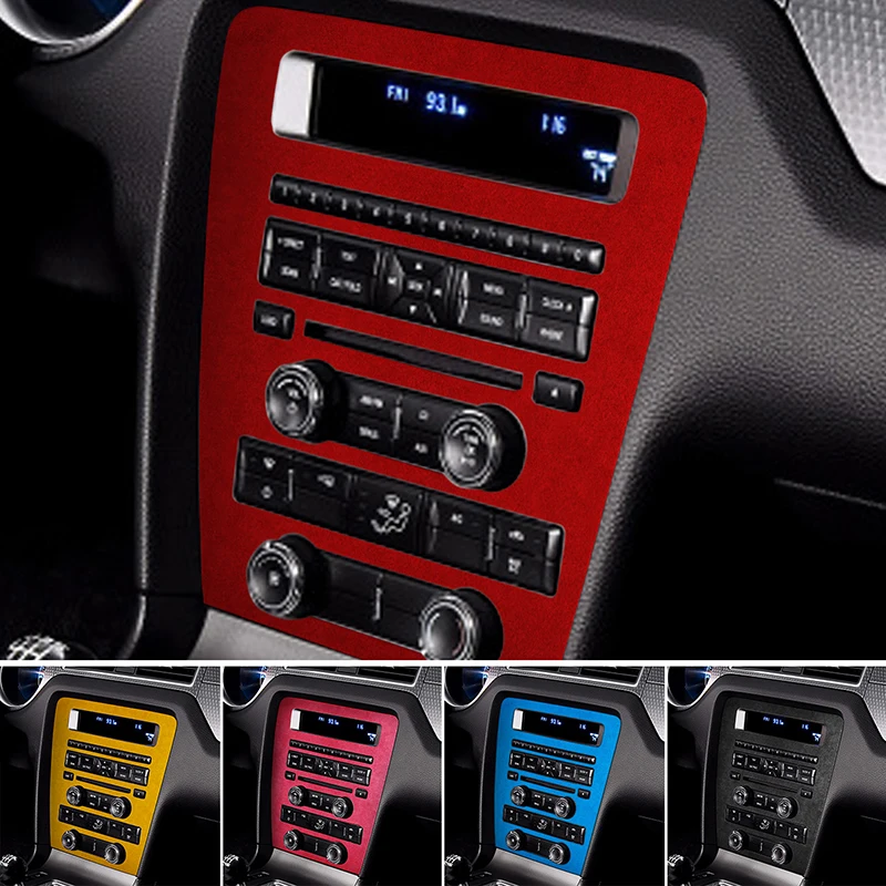 Suede Fluff Dashbaord Radio Air Panel Decoration Frame Car Stickers For Ford Mustang 2010-2014 Interior Accessories
Suede Fluff Dashbaord Radio Air Panel Decoration Frame Car Stickers For Ford Mustang 2010-2014 Interior Accessories