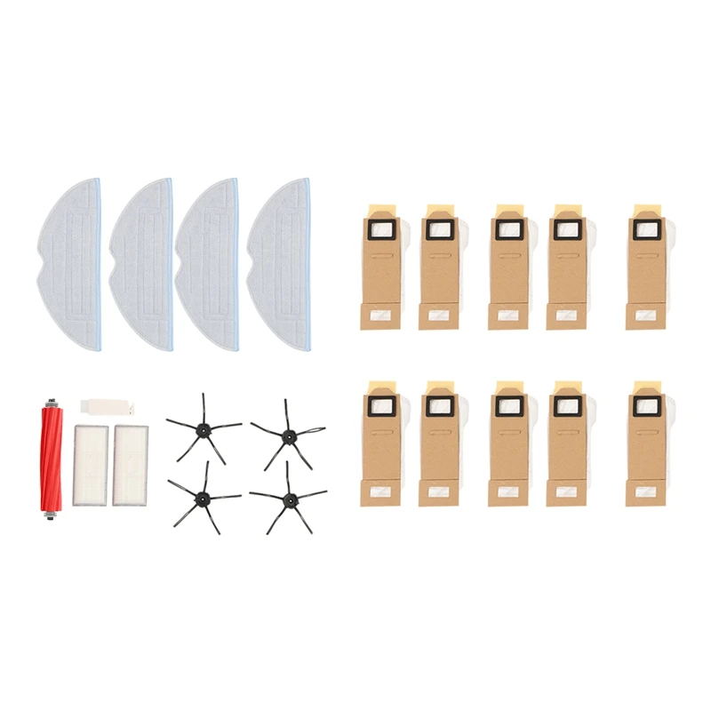 Replacement Main Brush Mop HEPA Filter Dust Bag(US) Set For XIAOMI Roborock S7 / S7 Plus T7S Vacuum Sweeping Robot Parts
Replacement Main Brush Mop HEPA Filter Dust Bag(US) Set For XIAOMI Roborock S7 / S7 Plus T7S Vacuum Sweeping Robot Parts