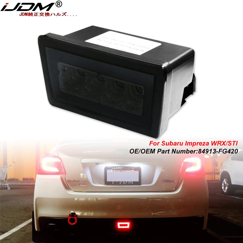 1Pcs For Subaru WRX STI Impreza XV Crosstrek 2011-2021 LED Tail Brake Reverse Lights Car Rear Fog Lamps Canbus OEM#84913-FG420
1Pcs For Subaru WRX STI Impreza XV Crosstrek 2011-2021 LED Tail Brake Reverse Lights Car Rear Fog Lamps Canbus OEM#84913-FG420