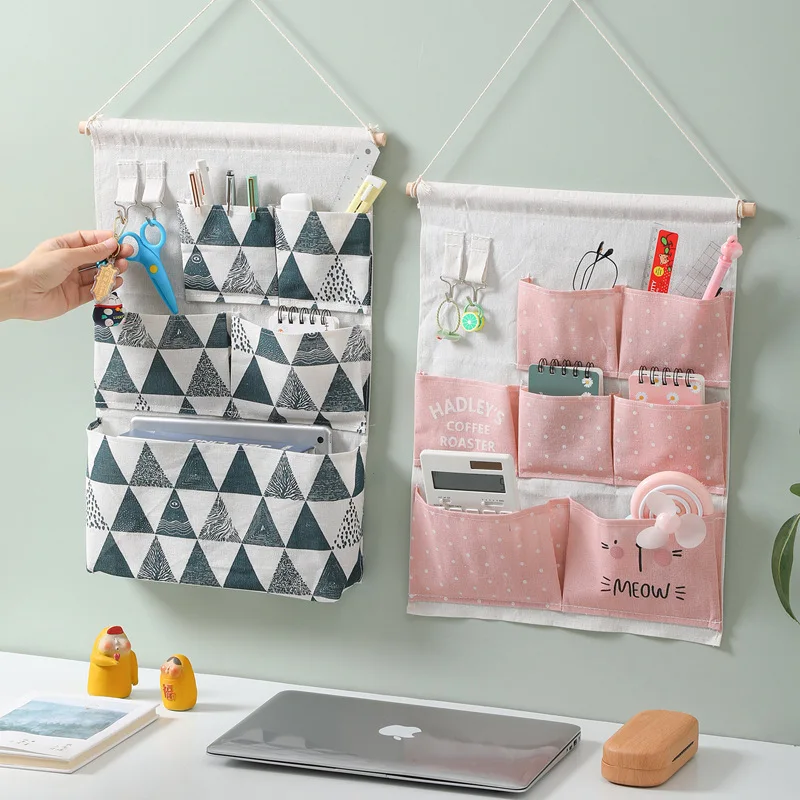 3/7 Pockets Wall Mounted Wardrobe Hanging Storage Sundries Jewelry Organizer Hang Bag Wall Pouch Cosmetics Toys Organizer
3/7 Pockets Wall Mounted Wardrobe Hanging Storage Sundries Jewelry Organizer Hang Bag Wall Pouch Cosmetics Toys Organizer