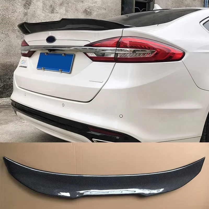 Карбоновый спойлер для задней крышки багажника автомобиля. Заднее антикрыло для Ford Mondeo 2013-2020.
Карбоновый спойлер для задней крышки багажника автомобиля. Заднее антикрыло для Ford Mondeo 2013-2020.